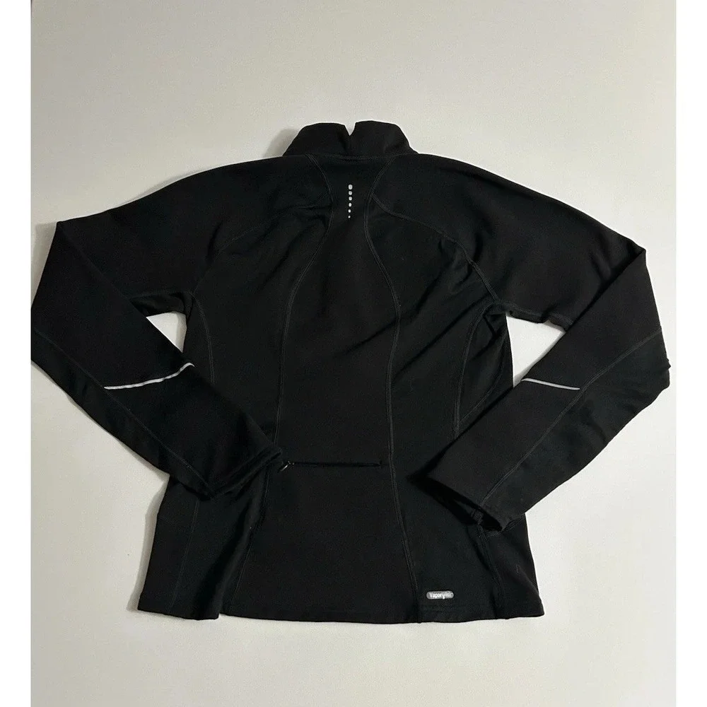 The North Face Women's Quarter-Zip Pullover- Black Reflective M